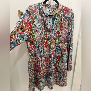 Boutique Floral Multicolor Women's Dress